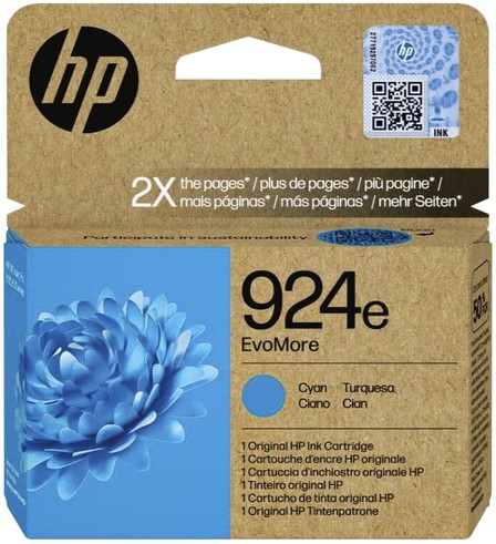Inktcartridge HP 4K0U7NE 924E Evomore blauw 1 Stuk