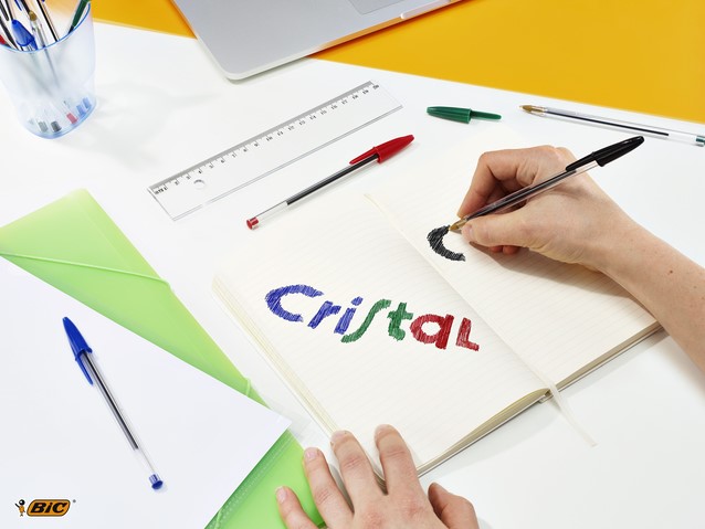 BIC Cristal balpen rood (50 stuks