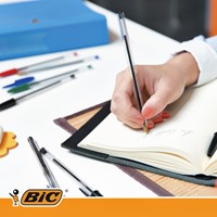 Balpen Bic Cristal M 10st assorti 10 Stuk-4