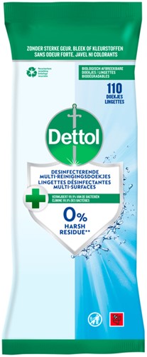 Reinigingsdoekjes Dettol antibact Cleanser 110st 110 Stuk