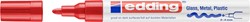 Paintmarker edding 750 oliebasis 2-4mm crea rood 1 Stuk