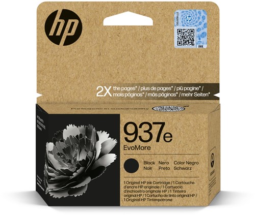 Inktcartridge HP 4S6W9NE 937E Evomore zwart 1 Stuk