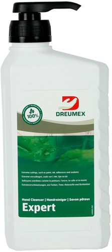 Handreiniger Dreumex Expert met pomp 1L 1000 Milliliter
