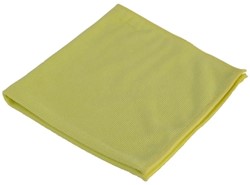 Microvezeldoek prof 40x40cm geel 10 Stuk