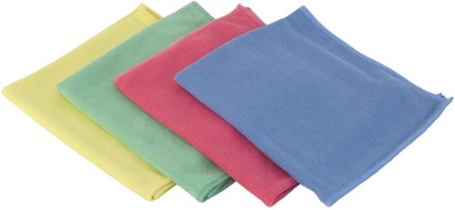 Microvezeldoek prof 40x40cm geel 10 Stuk-2