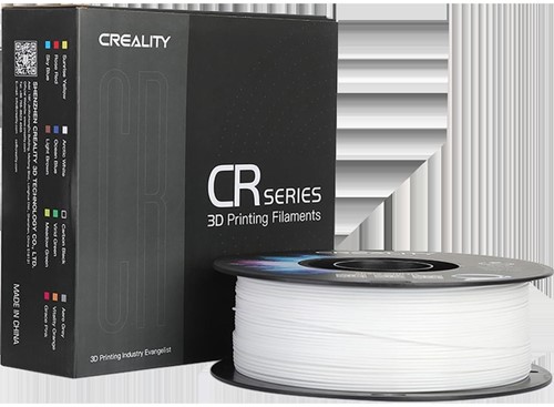 3D Filament Creality PETG 1.75mm Wit 1kg 1 Stuk