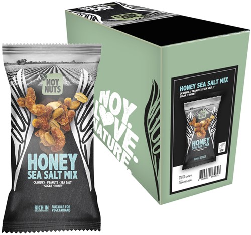 Noten NoyNuts honey sea salt mix zak 45 gram 45 Gram
