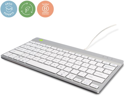 Toetsenbord R-Go Ergonomisch Compact Break QWERTY 1 Stuk