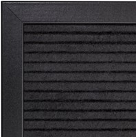 Letterbord IEZZY 30x30cm zwart hout 1 Stuk-3