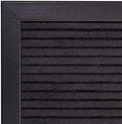 Letterbord IEZZY 30x30cm zwart hout 1 Stuk-3