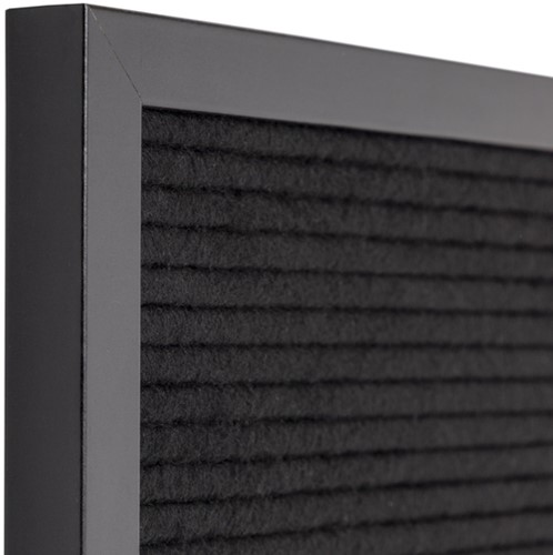 Letterbord IEZZY 30x30cm zwart hout 1 Stuk-1