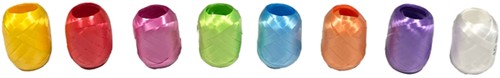 Polyband assorti bright 20mx5mm 50 Stuk