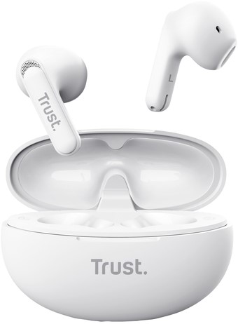 Oortelefoon Trust Yavi wit 1 Stuk