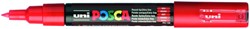 Paintmarker Uni POSCA PC1MC EF rood 1 Stuk
