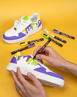 Paintmarker Uni POSCA PC5M M 8st koele kleuren 8 Stuk-2