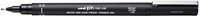 Fineliner Uni-ball Pin 0.9mm zwart 1 Stuk