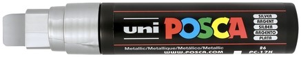 Paintmarker Uni POSCA PC17K EB rechthoek zilver 1 Stuk