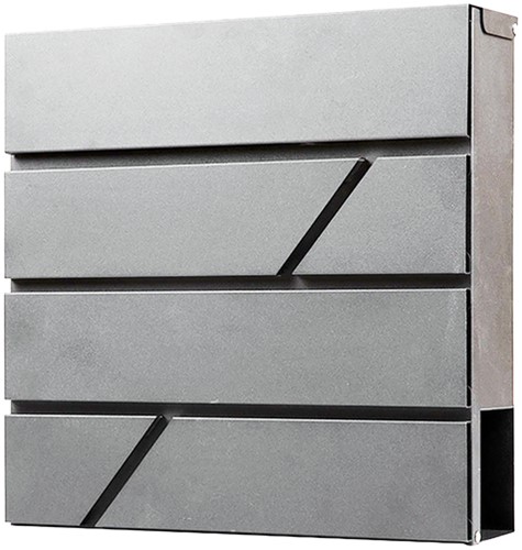 Brievenbus BRASQ PB200 Deluxe RVS 1 Stuk