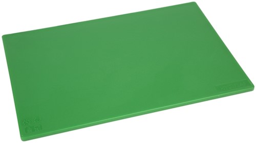 Snijplank Hygiplas LDPE 450x300x10 mm groen 1 Stuk