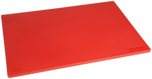 Snijplank Hygiplas LDPE 450x300x10 mm rood 1 Stuk