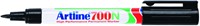 Viltstift Artline 700 rond 0.7mm blister zwart 1 Stuk-3