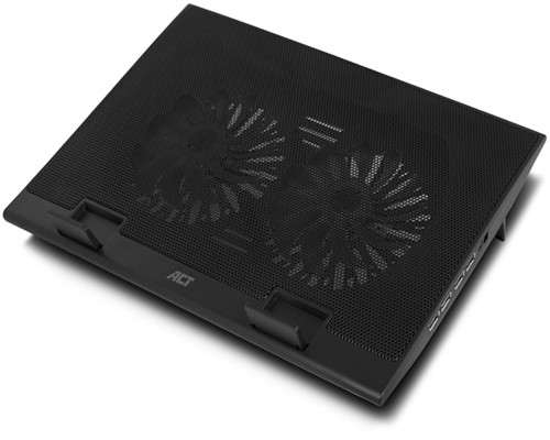 Laptopstandaard ventilator hoogte verstelb 4-p hub 1 Stuk