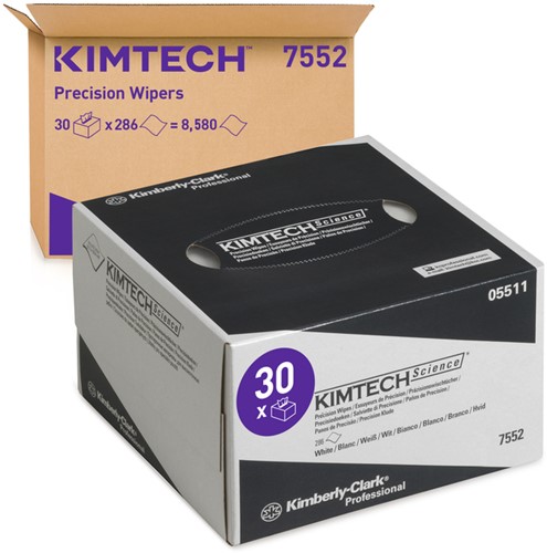 KIMTECH SCIENCE Reinigingsdoekjes - Wit /Klein 30 pak