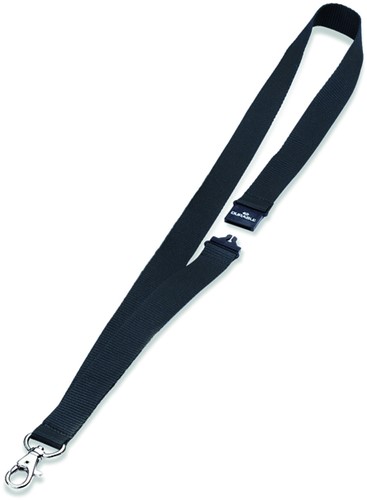 Textielkoord Durable ECO met karabijnhaak 10 Stuk