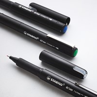 Fineliner STABILO dr!ver fijn groen 1 Stuk-3