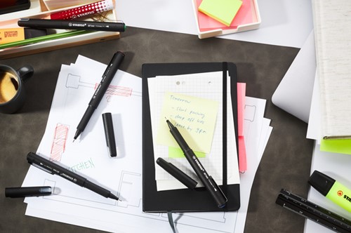 Fineliner STABILO dr!ver fijn groen 1 Stuk-3