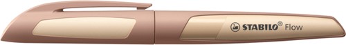 Vulpen STABILO Flow blister M lichtbruin 1 Stuk-3
