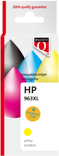 Inktcartridge Quantore Hp 963XL 3JA29AE hc geel 1 Stuk