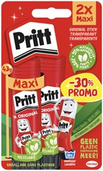 Lijmstift Pritt Stick Original 2x 43gr Promo 2 Stuk