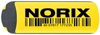 Grafietpotlood Norix blister 2 st HB zwart geel 2 Stuk-4