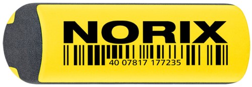 Grafietpotlood Norix blister 2 st HB zwart geel 2 Stuk-4