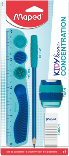Tekenset Maped Kidy Learn Concentration 4delig 4 Stuk