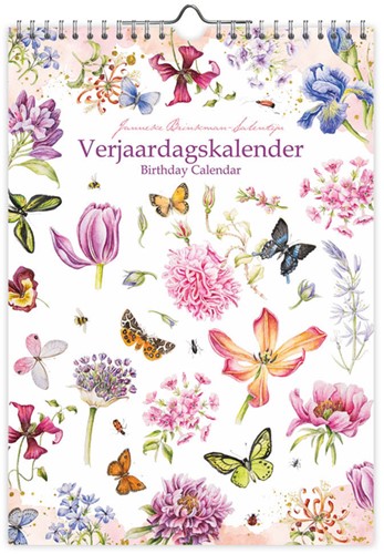 Verjaardagskalender Janneke Brinkman Voorjaar A4 1 Stuk