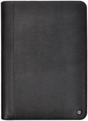 Schrijfmap DESQ A4 met rits ringmechaniek zwart 1 Stuk