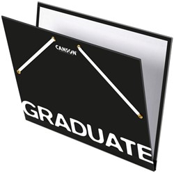 Tekenmap Canson Graduate 320x450mm zwart 1 Stuk