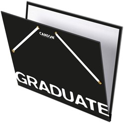 Tekenmap Canson Graduate 260x330mm zwart 1 Stuk