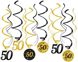Classy party swirls 50 1 Stuk