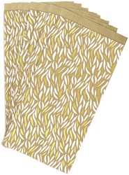 Cadeauzak Clairefontaine 12x24x4.5 kraft golf 50st 50 Stuk