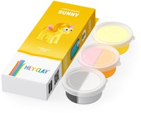 Klei Hey Clay Sunny 3 potjes 1 Doos-2