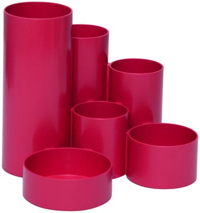 Pennenkoker MAUL tubo 6-vaks 150x125mm rood 1 Stuk