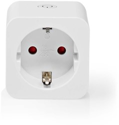 Slimme stekker Nedis Smartlife Wifi enkel wit 1 Stuk