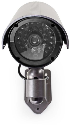 Dummy beveiligingscamera Nedis buiten grijs 1 Stuk-3