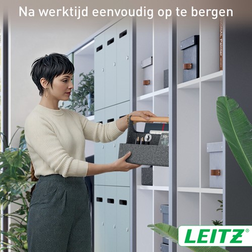 Bureau organizer Leitz draagbaar donkergrijs 1 Stuk-2