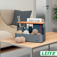 Bureau organizer Leitz draagbaar donkergrijs 1 Stuk-5