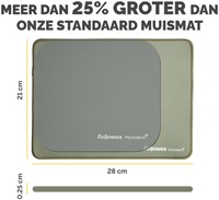Muismat Fellowes Breyta XL saliegroen 1 Stuk-3
