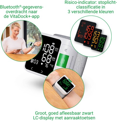 Polsbloeddrukmeter Medisana Connect BW 360 1 Stuk-2
